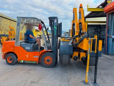 Full Hydraulic Cable Drum Trailer 20 Ton Gallery