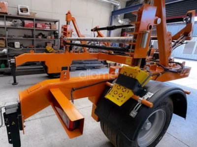 Full Hydraulic Cable Drum Trailer 4 Ton gallery