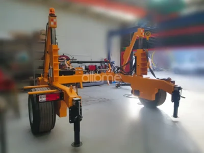 Full Hydraulic Cable Drum Trailer 7 Ton gallery