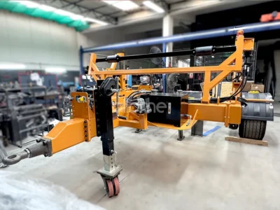 Full Hydraulic Cable Drum Trailer 7 Ton gallery