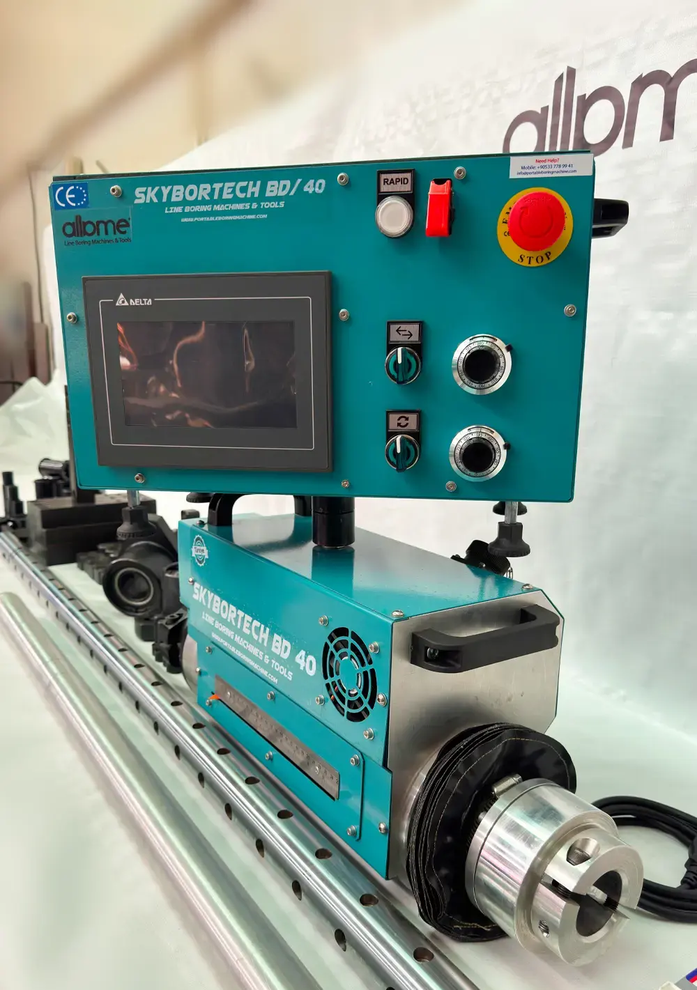 Portable Line Boring Machine BD 40 Details
