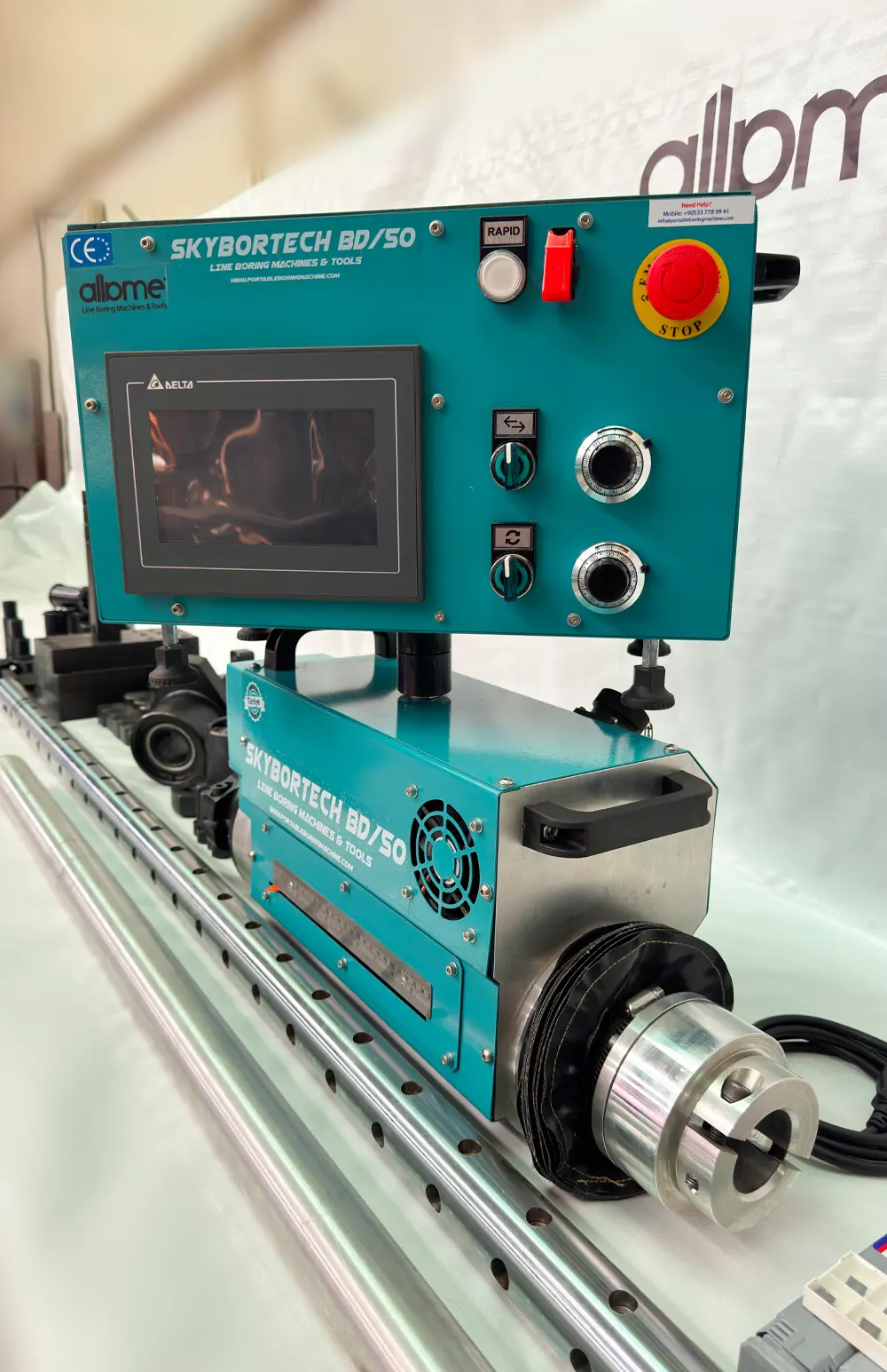 Portable Line Boring Machine BD 50 Details