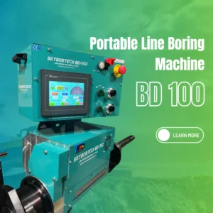 portable line boring machine bd 100 menu