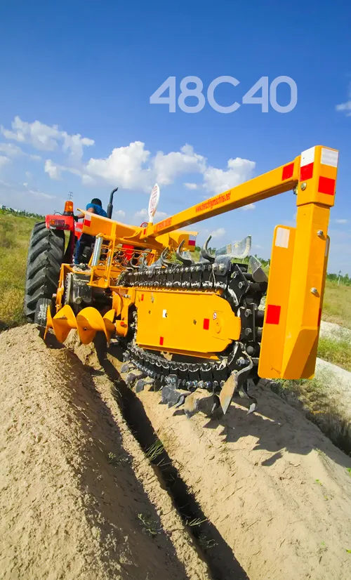48c40 Trenching Machine Menu
